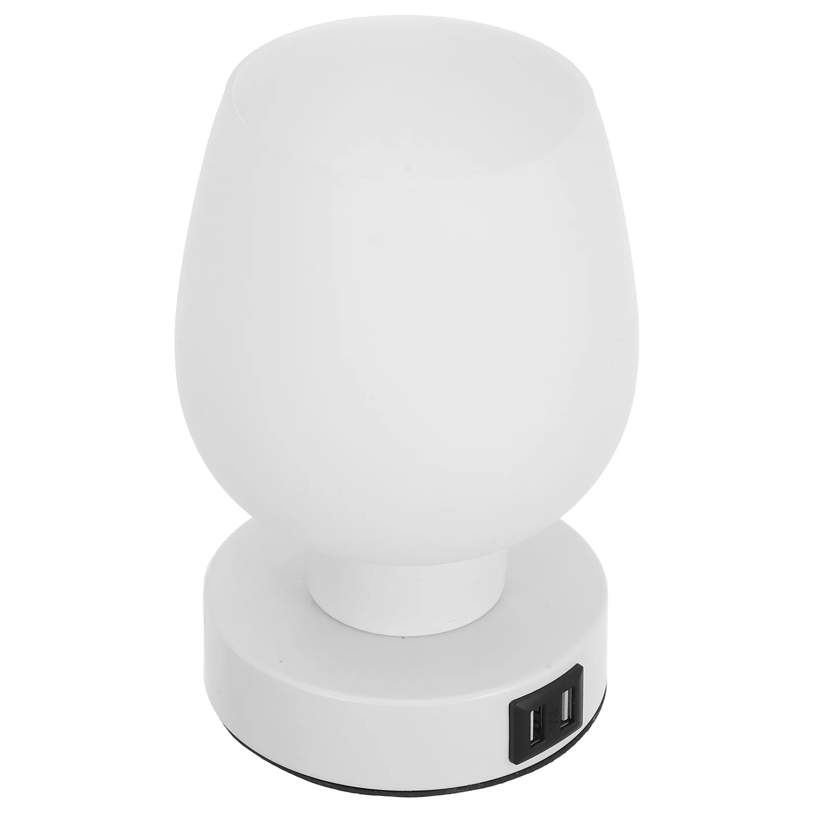 

1Set Touch Sensor Table Lamp Modern Nordic Style Adjustable Brightness Glass Wood Bedside Lamp for Bedroom Lamps for Bedrooms