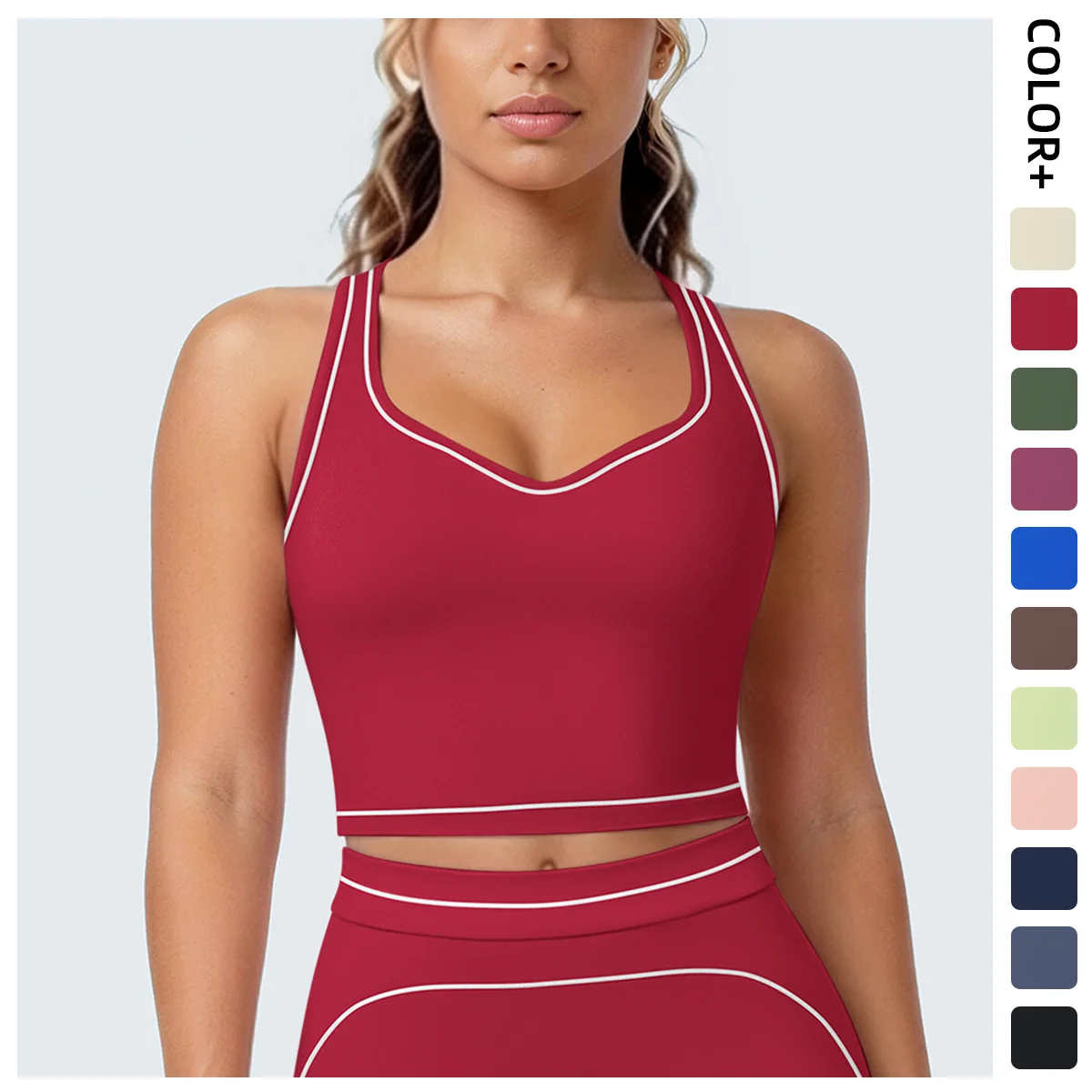 Sports Bra Top Women Push up Fitness Yoga Bra Underwear Sport Tops for Women Breathable Running Vest Bralette Gym Wear Female
