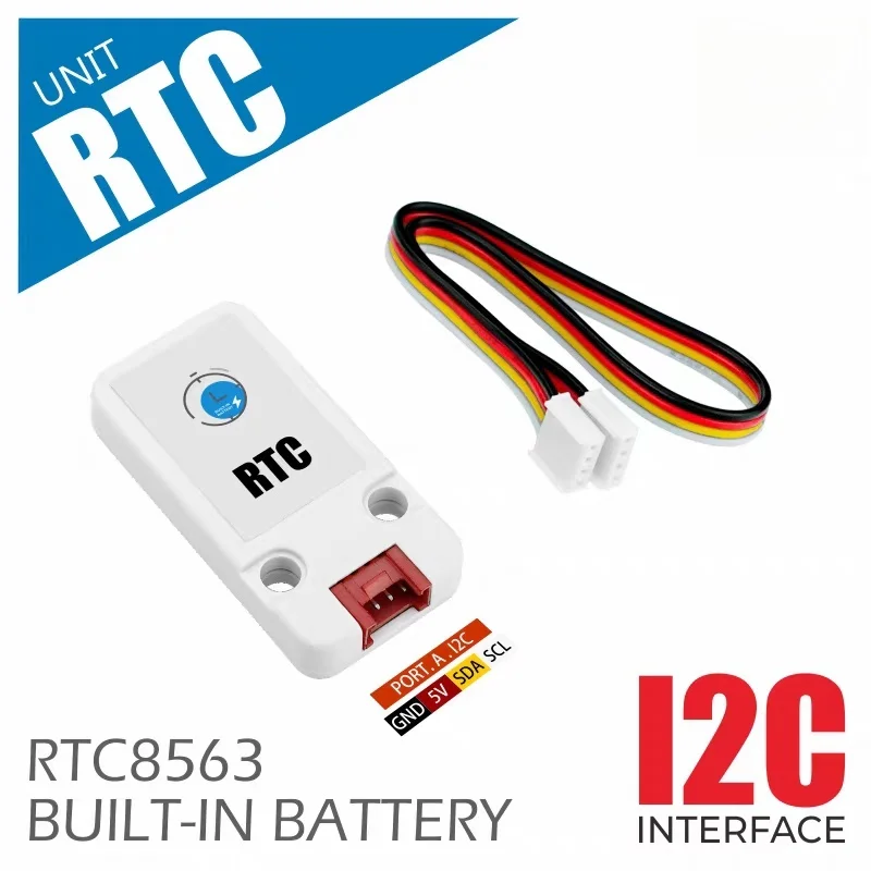 Official M5Stack RTC Unit Programmable Real-Time Clock Module HYM8563 Calendar Timing Chip