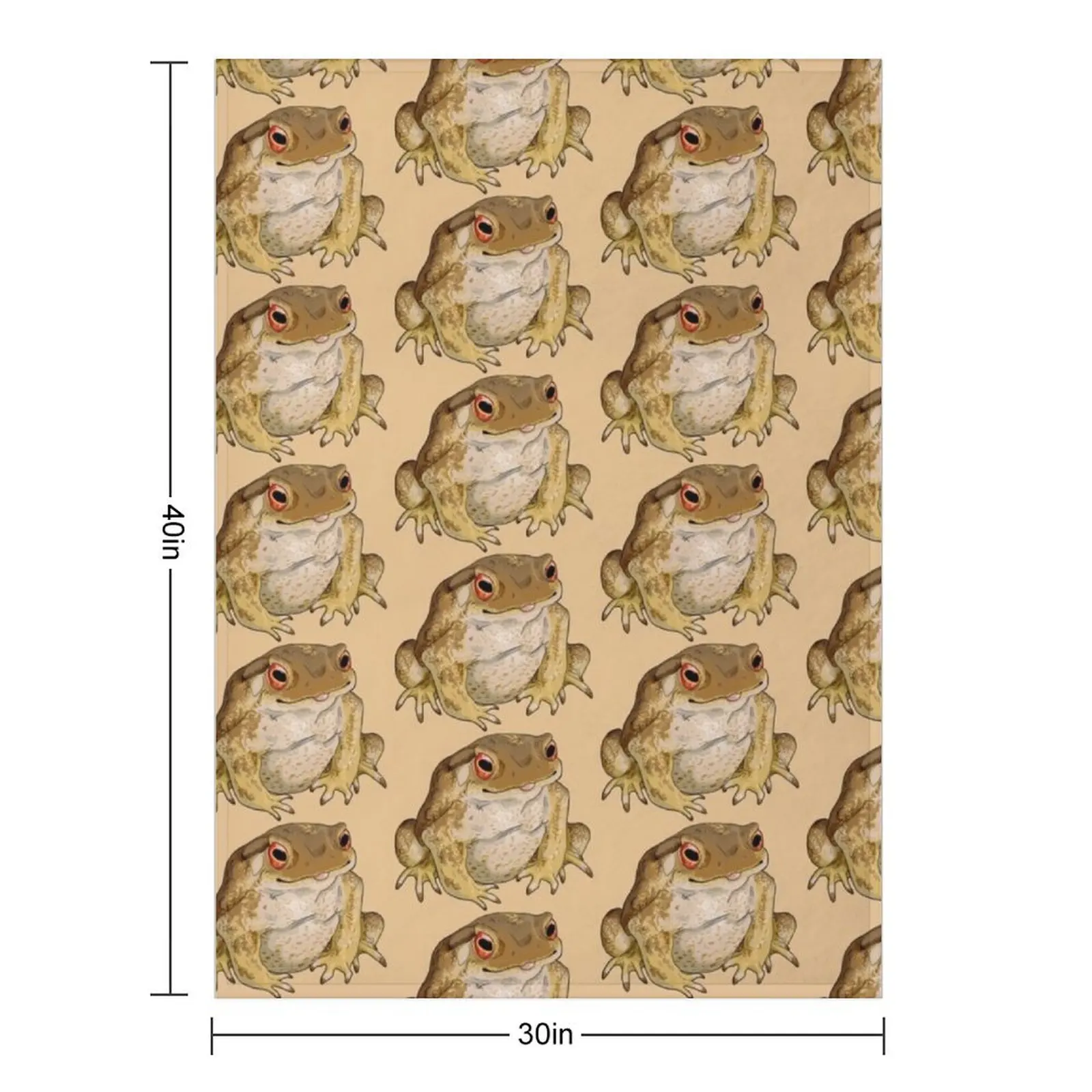 Common European toad Throw Blanket christmas decoration Travel Sofa Quilt For Baby valentine gift ideas Soft Plaid Blankets
