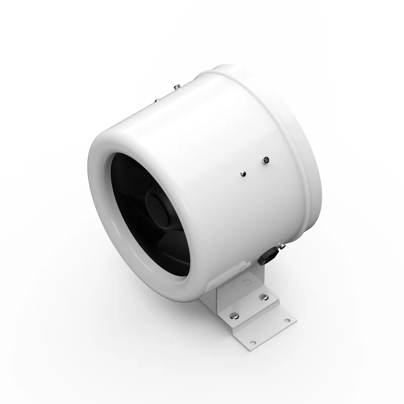 6 Inch 150mm EC Mixed Flow High Airflow High Air Pressure Inline Fan