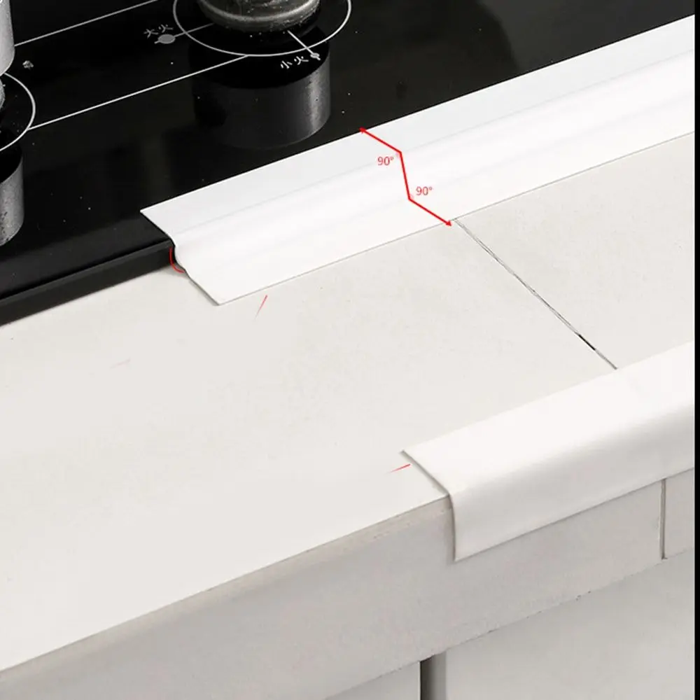 Self Adhesive Kitchen Sink Waterproof Sticker Waterproof Mould Proof Sink Bath Sealing Strip Thickened Anti-mildew