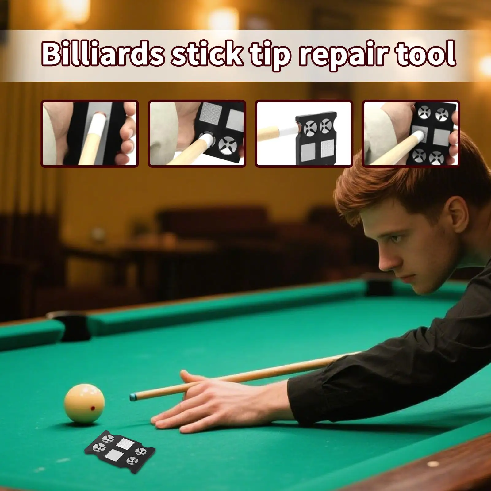 

Инструмент для формирования наконечников для бильярда, сменные наконечники для кия, профессиональные аксессуары для бильярда для игроков, коллекционеров, тренировок