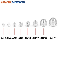 AN3 AN4 AN6 AN8 AN10 AN12 AN16 AN20 Aluminum Weld On Fitting Bung Nut Valve Cover Catch Can High Quality