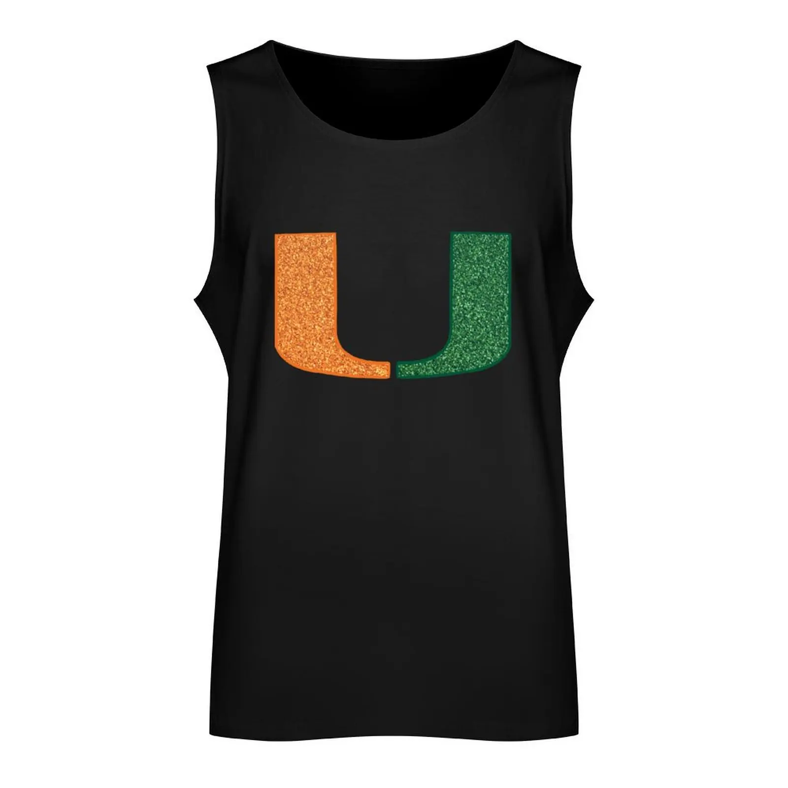 Miami glitter u Tank Top sleeveless shirt man Vest Men's summer clothes bodybuilding for men