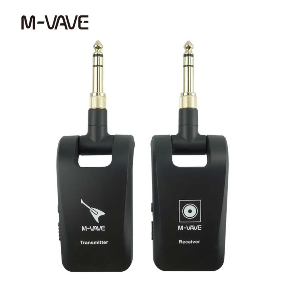 

M-VAVE WP-5 Guitar Wireless System 2.4GHz 6 Channels Rechargeable Audio Wireless Transmitter Receiver with Stereo 2 in 1 Plug