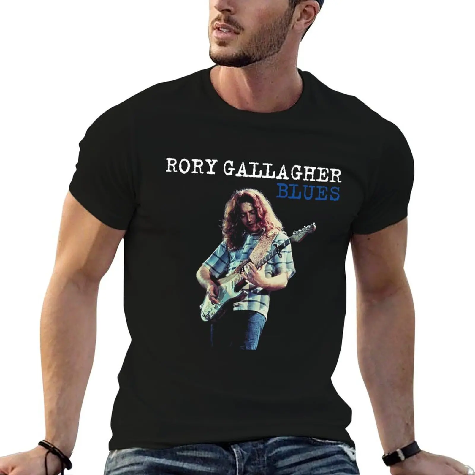 Rory Gallagher - Remember Best Musician Legend Guitarist blues T-Shirt graphic t shirt vintage anime stuff mens t shirts pack