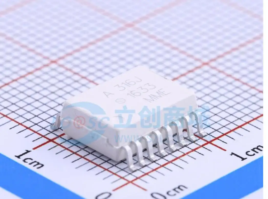 5PCS  HCPL-316J-500E Brand: Broadcom/AVAGO Packaging: SO-16-300mil Brand new original genuine product