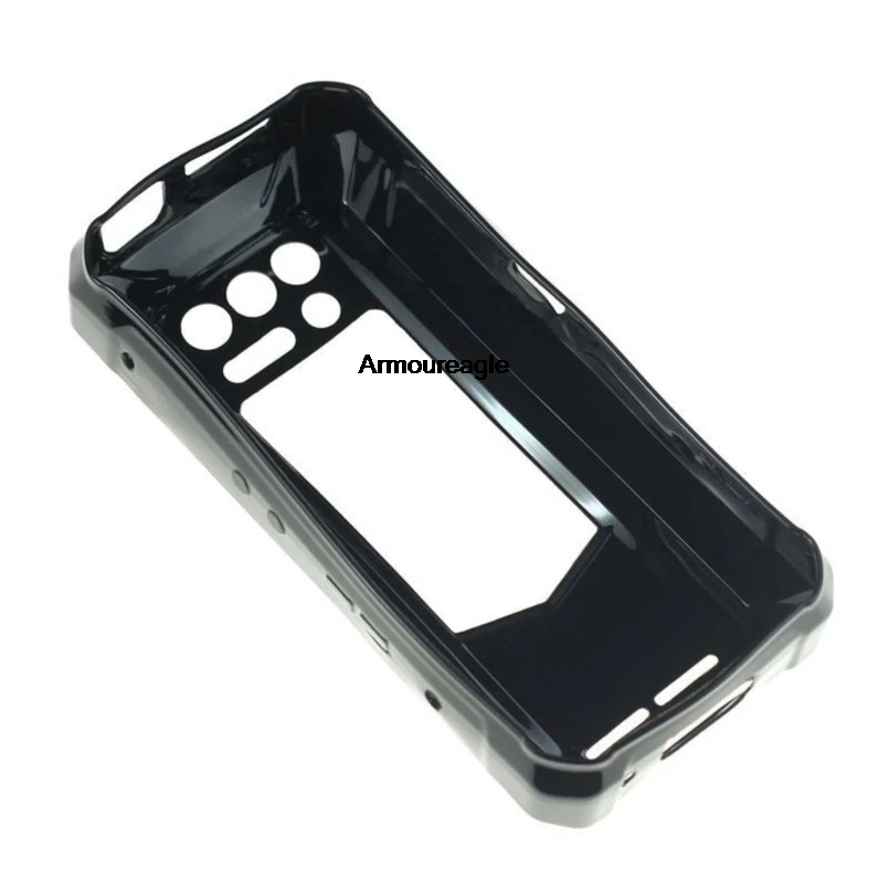 Black Glossy Soft Case for Oukitel WP100 Titan TPU Shockproof Rubber Cover Protective Flexible Shell Guard Coque