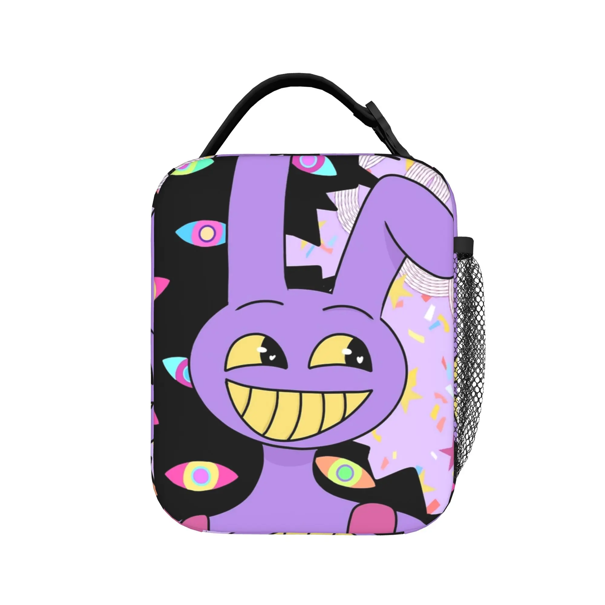 Jax Cartoon Digitals Circus Thermal Insulated Lunch Bags for Work  Portable Food Bag Container Cooler Thermal Lunch Box