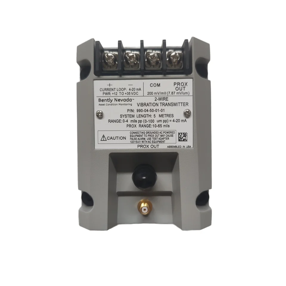 

Nevada 990-04-50-01-01 Vibration Transmitter for 3300XL NSV Series Dedicated PLC DCS Controllers