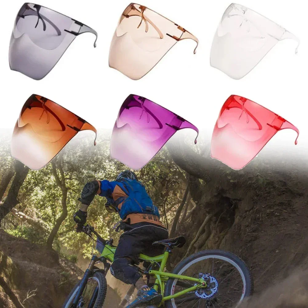 Cycling Face Mask 195x150mm Universal Double Sided Coated  Multi-color Options Anti-fog Face Screen Windproof Sunglass Supplies