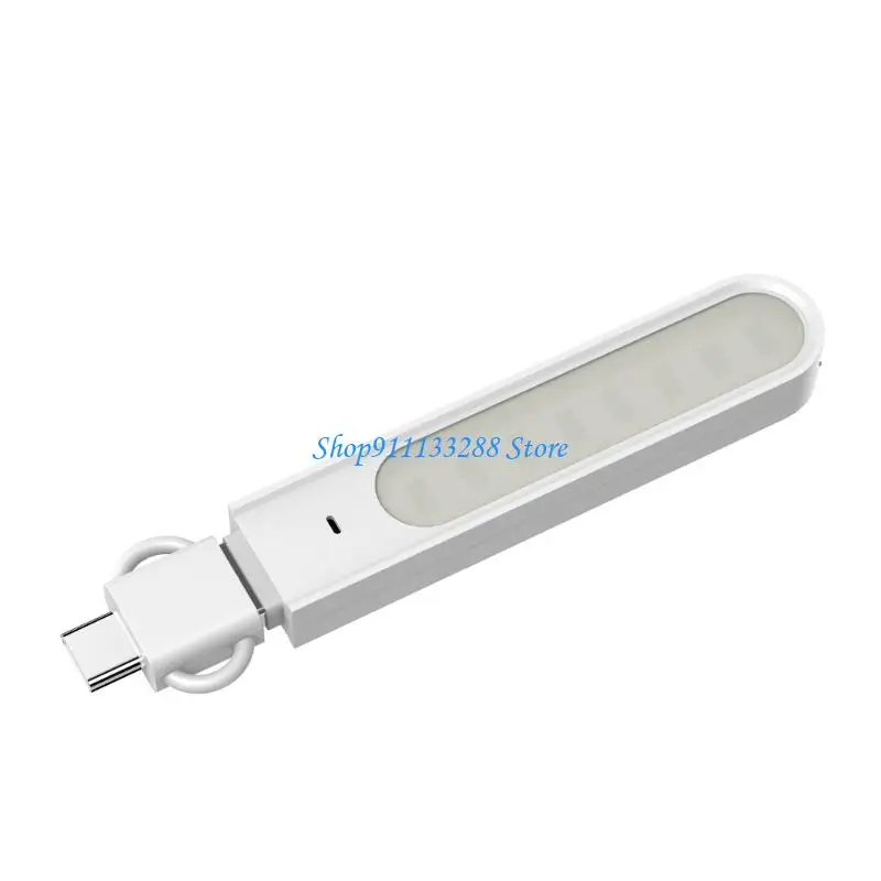 G88D Energy Efficient USB Power Night Light 8 LEDs Desk Light Portable Design For Home Camping lamp