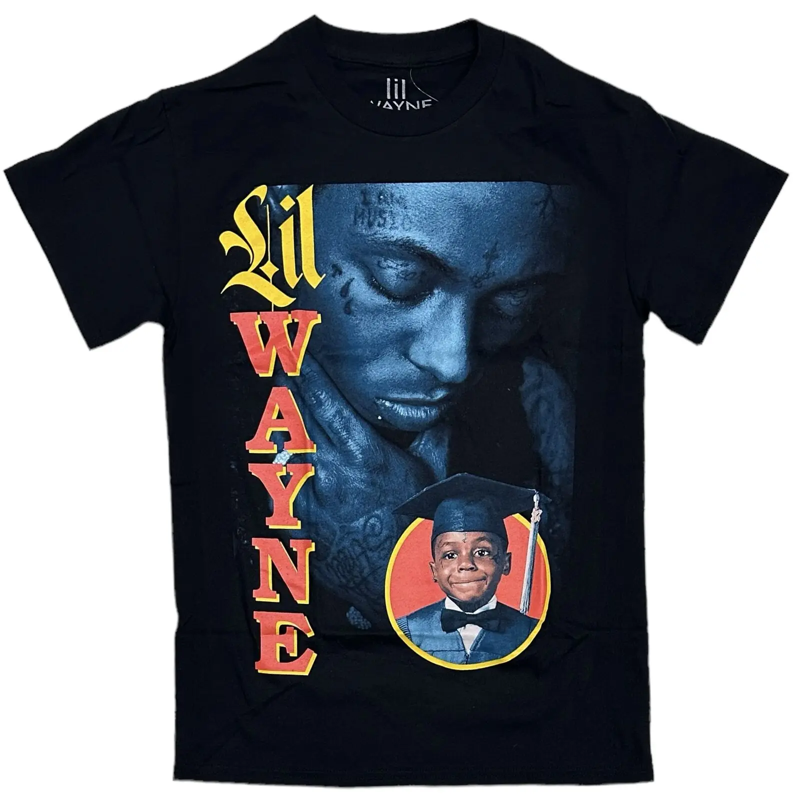 

Lil Wayne Men's Officially Licensed Tha Carter IV Album Cover Tee T-Shirt