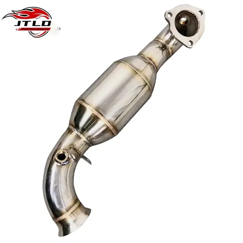 High-Flow Stainless Steel Downpipe with 200cell Catalytic Converter for BMW MINI COOPER S R56 N18