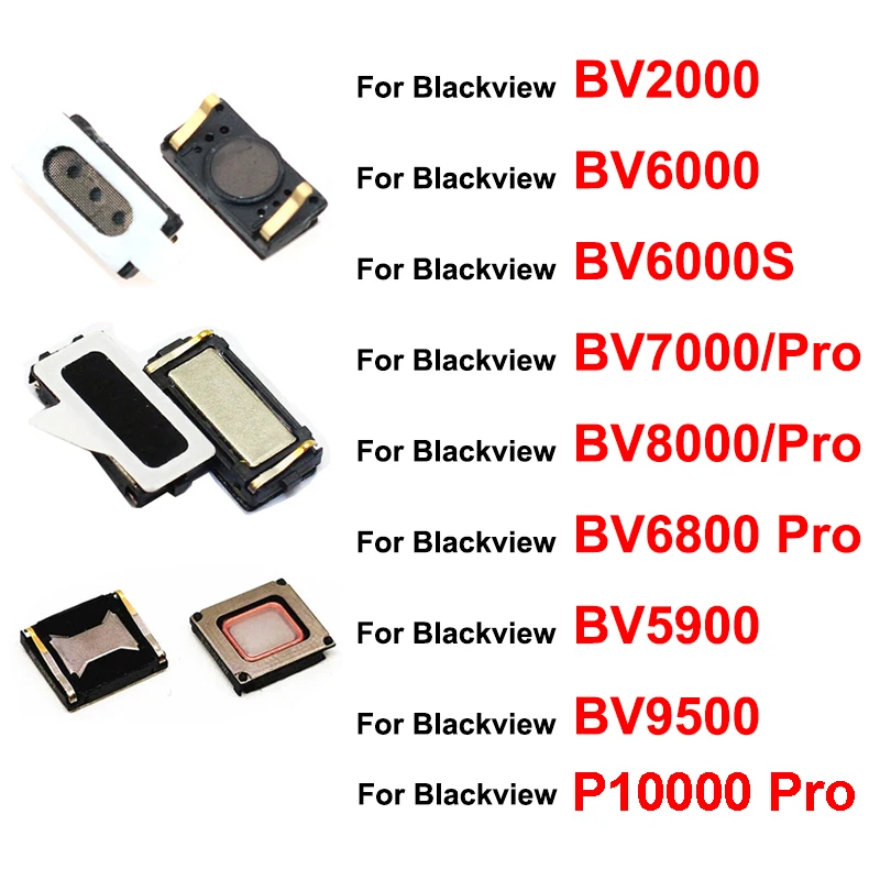 Ear Speaker Earpiece Earphone Receiver For Blackview BV2000 BV6000 BV6000S BV8000 BV7000 BV6800 Pro BV5900 BV9500 P10000 Pro