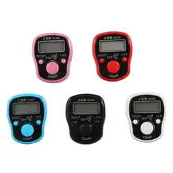 Mini Point Marker and Row Finger Meter LCD Digit Tally Counter Finger Digital Bead Timer Hand Tally Counter Clicker