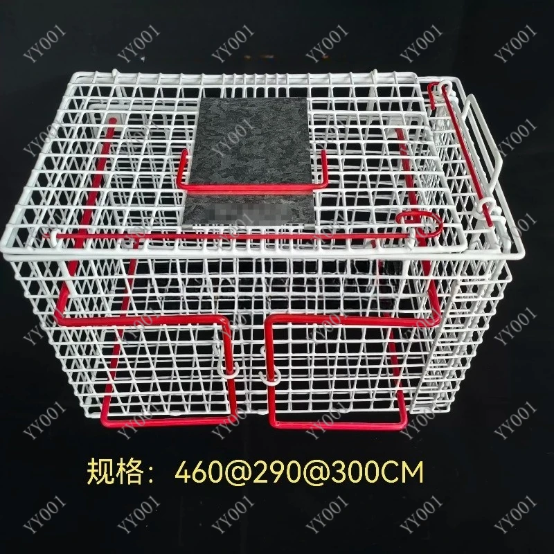 

Durable White Cat Restraint Cage for Pet Care, Grooming and Handling