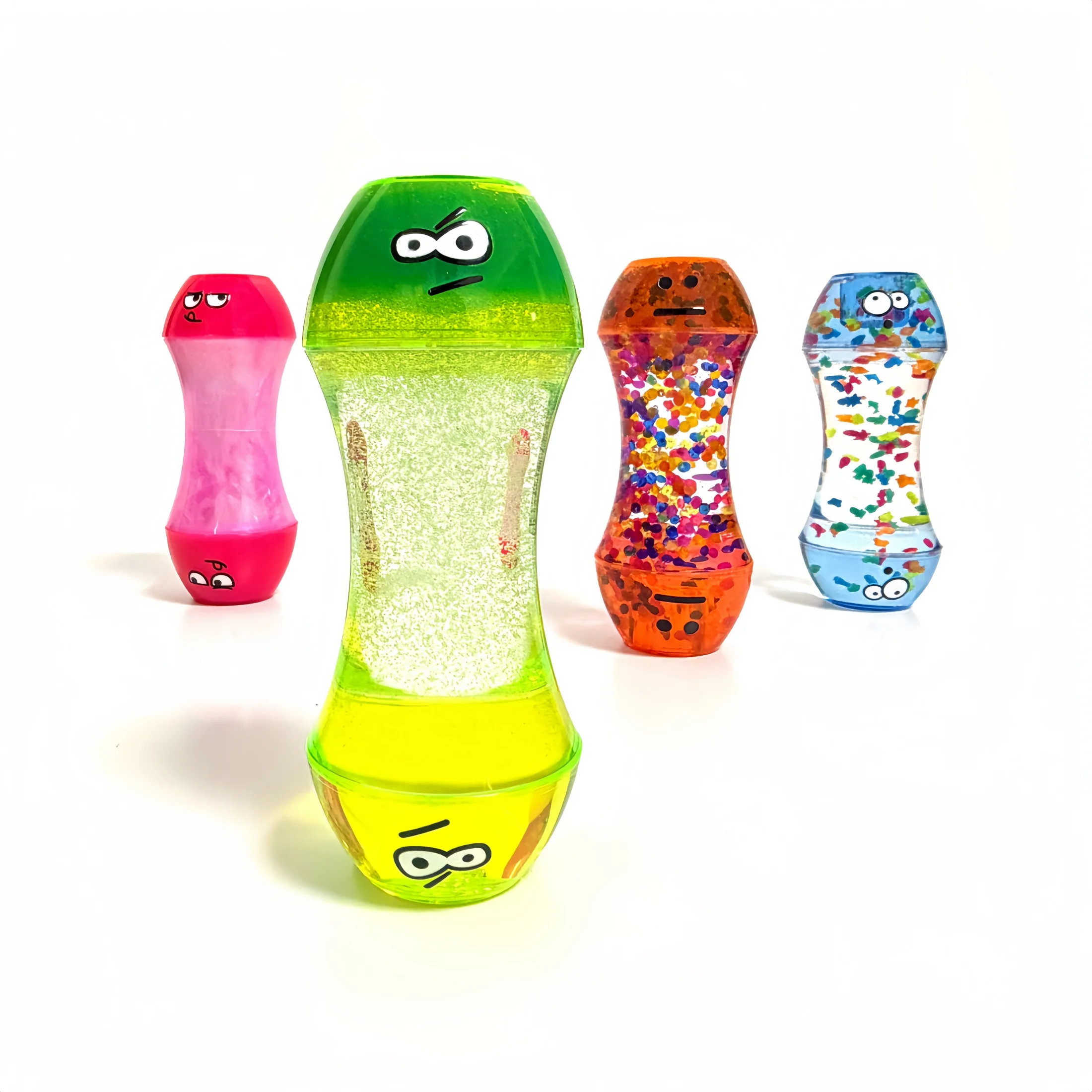 Colorful Expression Toys, Stress-Relief Toys, Emotional Learning Resources, Children's Liquid Motion Stress-Relief Toys, Special Needs Developmental Toys, Oil Drop Stress-Relief Desktop Crafts, Christmas Campus Gifts for Children