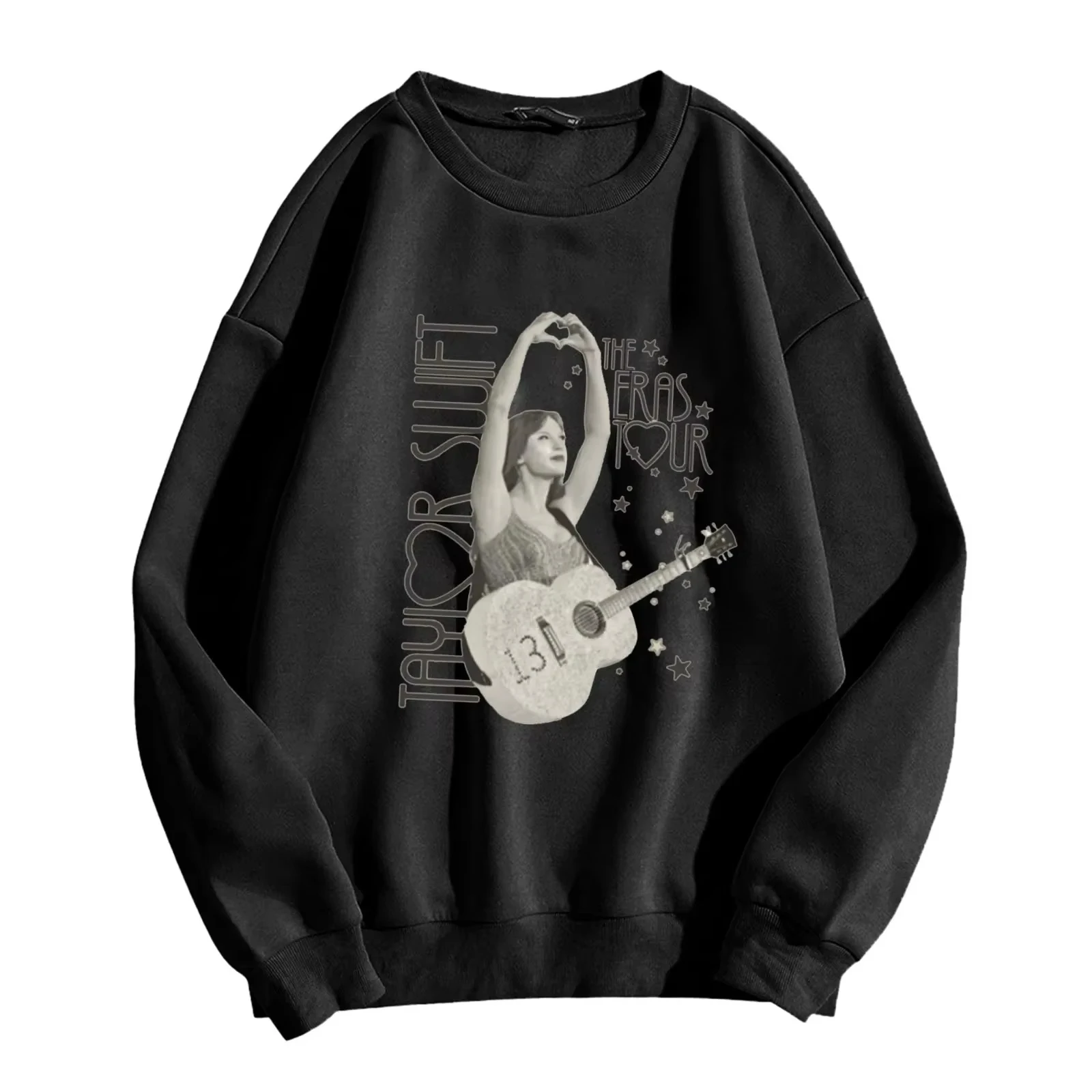 Cotton Hoodie Taylor Family Long Sleeve Crew Neck Casual Tour Hoodie Alt Super Sports Family Parent-Child Wear