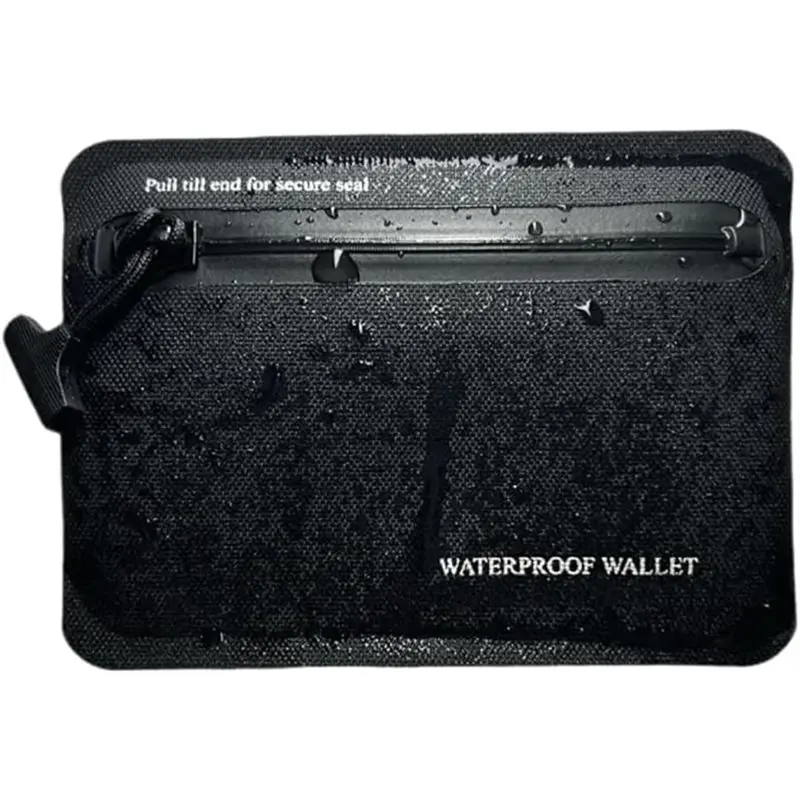 TEXU For Keys, Cards And Cash Heavy Duty Airtight Wallet Submersible Waterproof Key Pouch Protection 1 Pc Outdoor