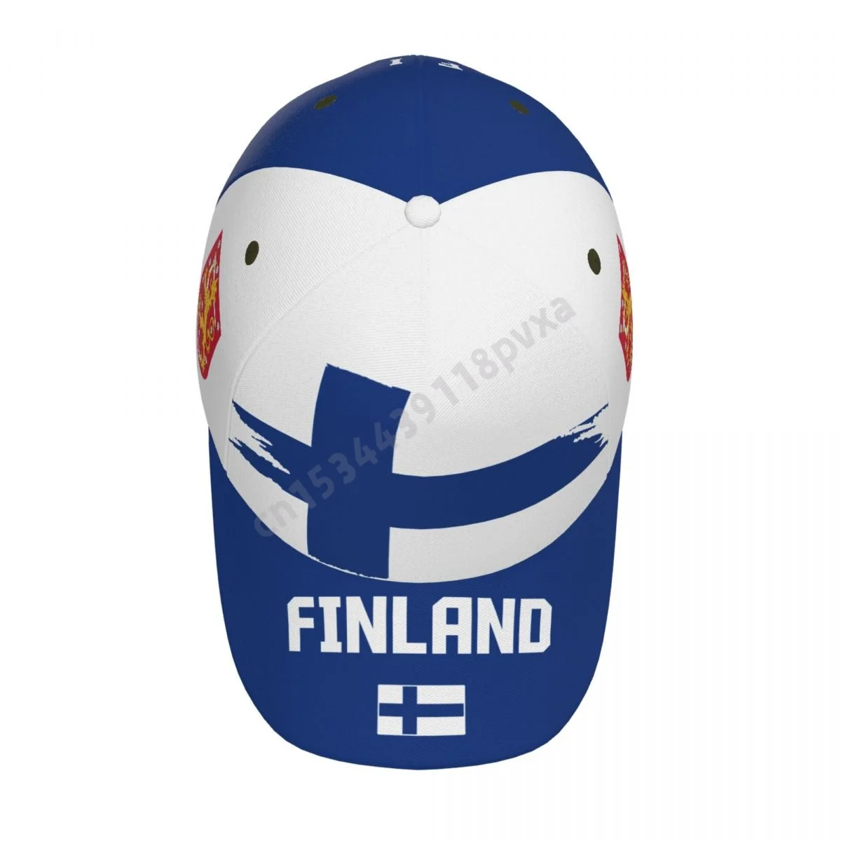 Unisex Finland Flag Cool Finns Adult Baseball Cap Patriotic Hat for Baseball Soccer Fans Men Women