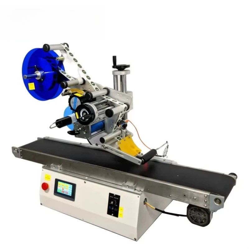 데스크탑 평면 라벨링 기계 Skyone-870ZP-2 가격표시기 테이블 탑 라벨러 케이스 박스 가방용