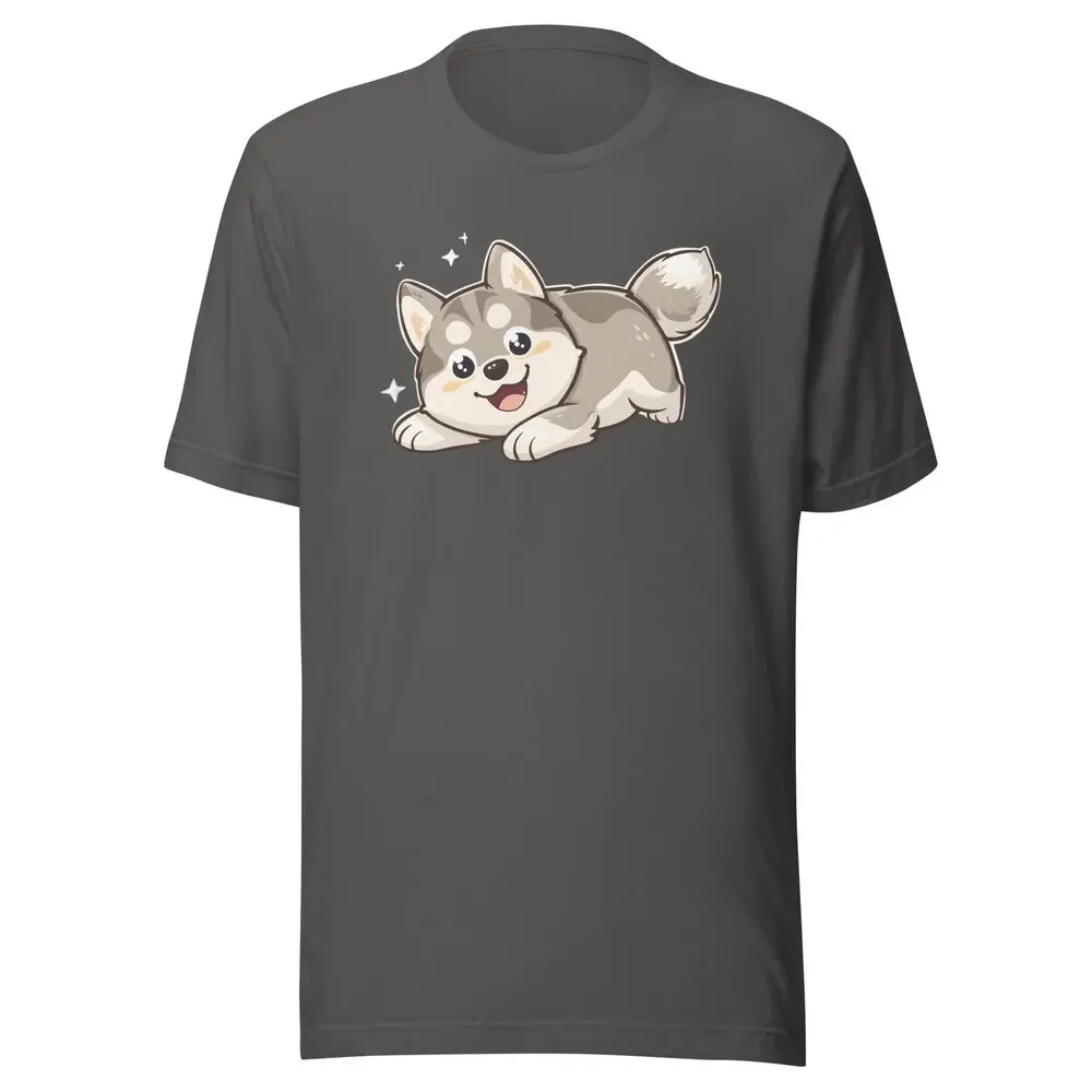 Playful Husky Puppy Tee | Cute Graphic T-Shirts | kawaiitees.com