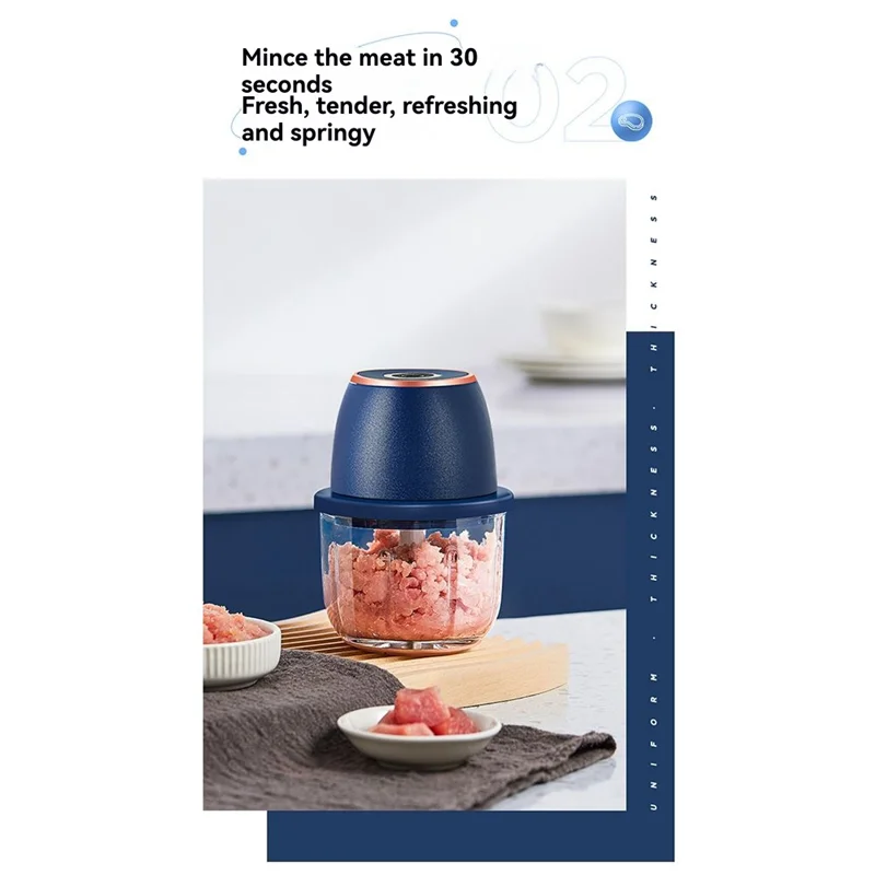 A005-ガーリックパウンダーガーリックミンサー電動ガーリックマッシャーガーリック粉砕機家庭用ブレンダー