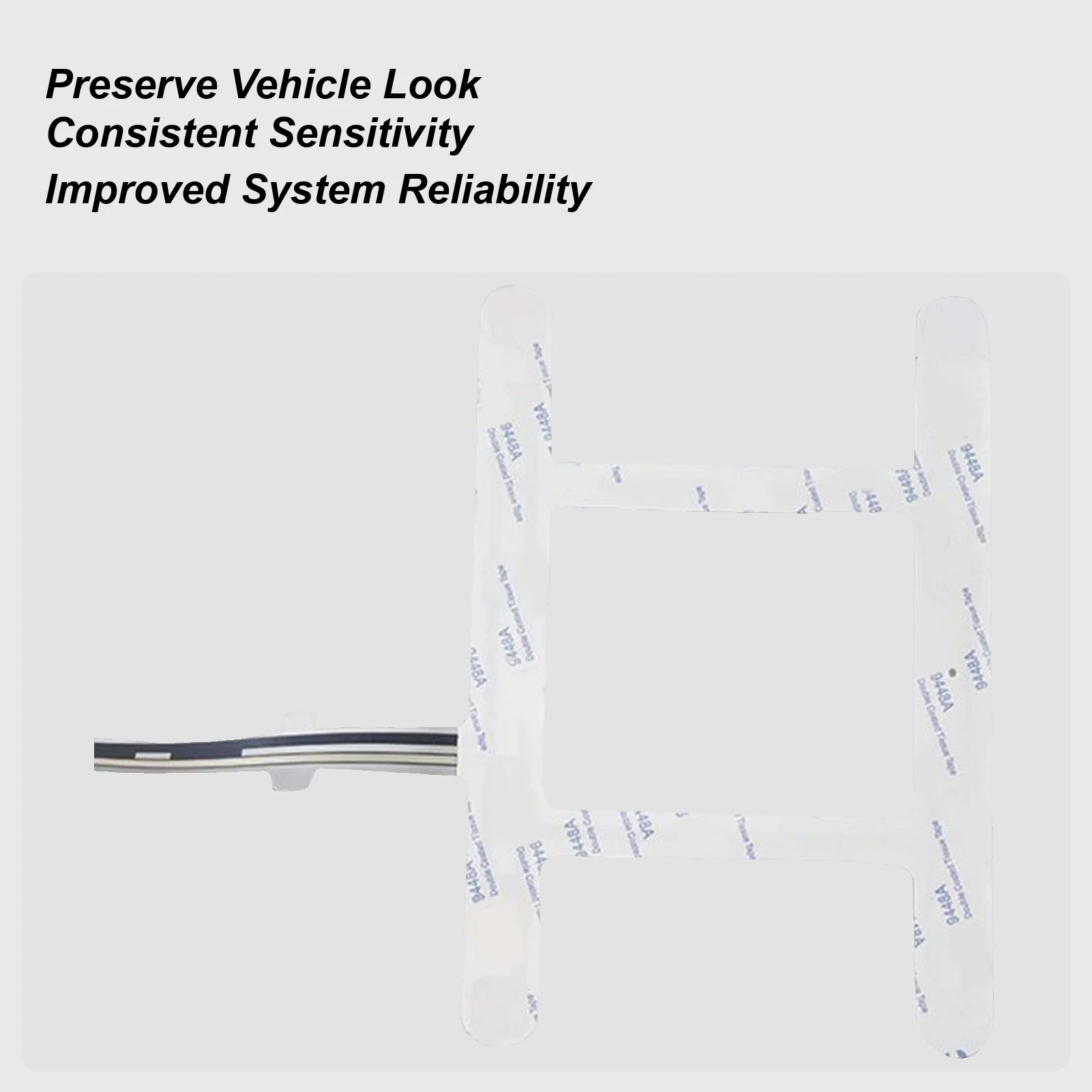 Safety Belt Pressure Sensor Thin Film Automotive Feedback Device Automotive Seat Safety Monitor For SUV RV Sedan Auto Vehicle