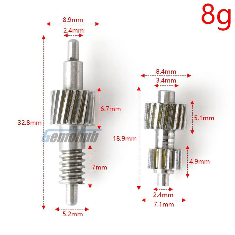

Gemohub Cars SIDE WING MIRROR FOLDING MOTOR Metal Gear 1 set 20T For Oldsmobile Bravada BMW 3 Series E46 X5 E53 repair kits DIY