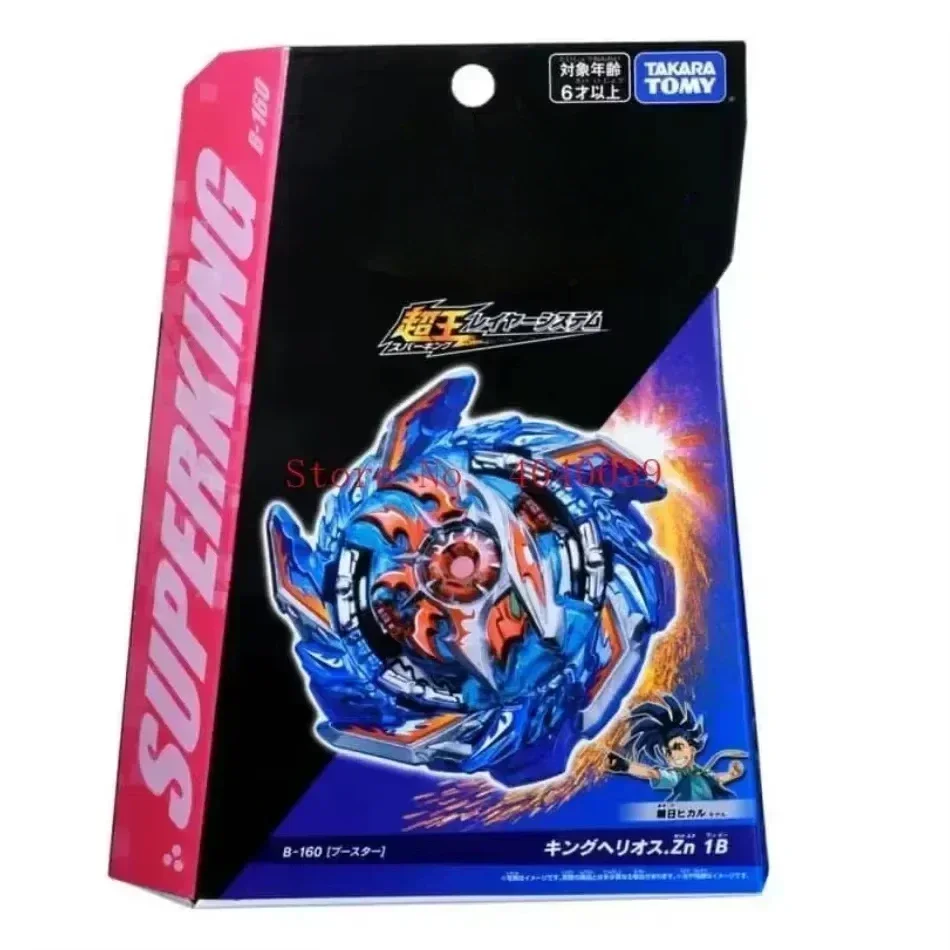 

TakaraTomy Original Whipping Top Bey B-160 Booster King Helios. Tapones giratorios Zn 1B B-160