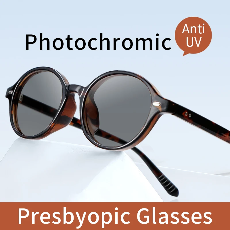 

Photochromic Reading glasses for Women , Anti UV Ray/Eye Strain/Glare,Tinted Eyeglasses,Reading Sunglasses, Ladies On Strength