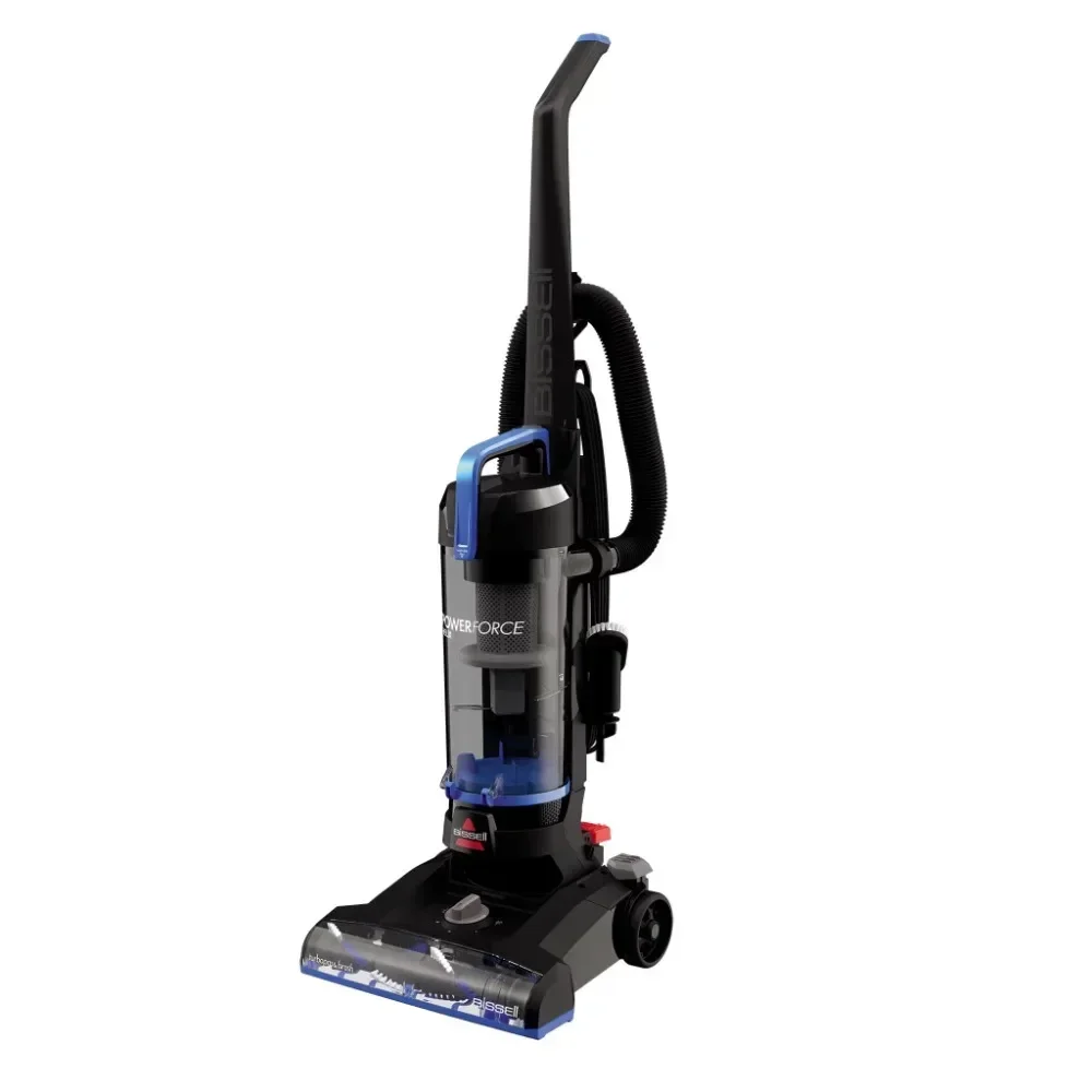Bagless upright vacuum cleaner