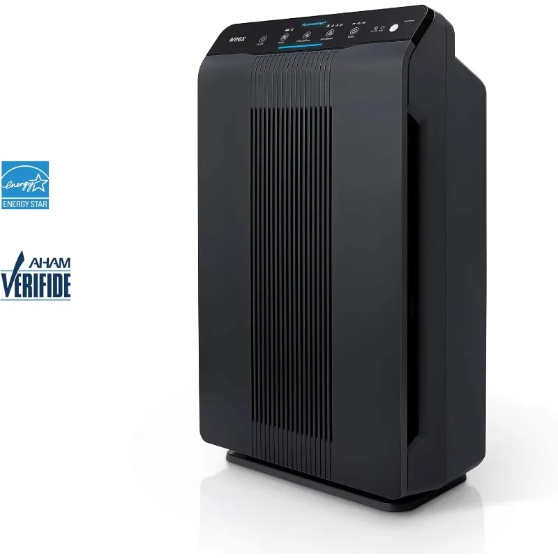 5500-2 Air Purifier with True HEPA, Plasma Wave and Odor Reducing Washable AOC Carbon Filter Medium