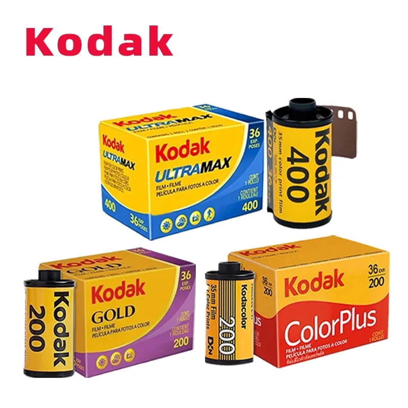 KODAK ColorPlus 200/UltraMax 400/золото 200 Цветной принт 35 мм Пленка 36 Экспозиция в рулоне Подходит для пленочной камеры M35/M38/H35 2026