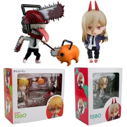 Chainsaw Man Anime Figure #1580 Power #1560 Denji Power 10Cm Q Verision Collectile Model Action Figure Toys