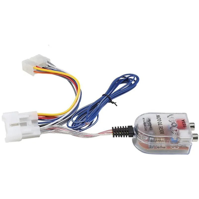 Dependable-High To Low Frequency Converter Adapter For Toyota For SUBARU Scion For LEXUS Vehicle Audio With Crossover Support