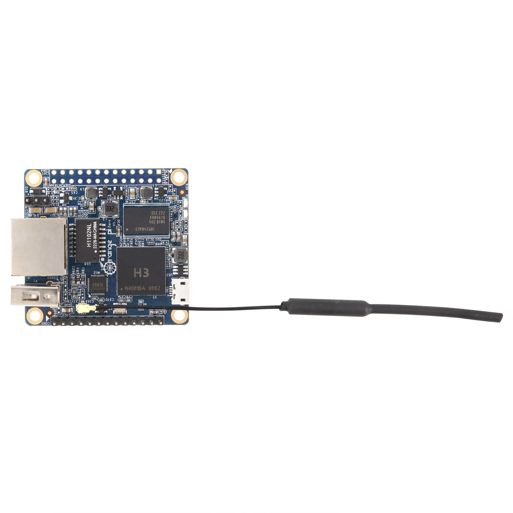 Carte de développement AEE9-For Orange Pi Zero LTS 512MB H3 Quad-Core, ordinateur monocarte open-source, exécute Android 4.4, Ubuntu