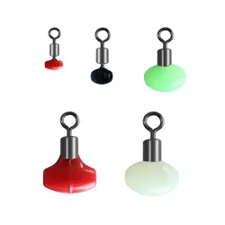 10PCS/Bag Multiple Size Fishing Swivels Connect Zig Pulley Clip Slider Beads Fast Link Line Rigs Ledger Tackle Accessories