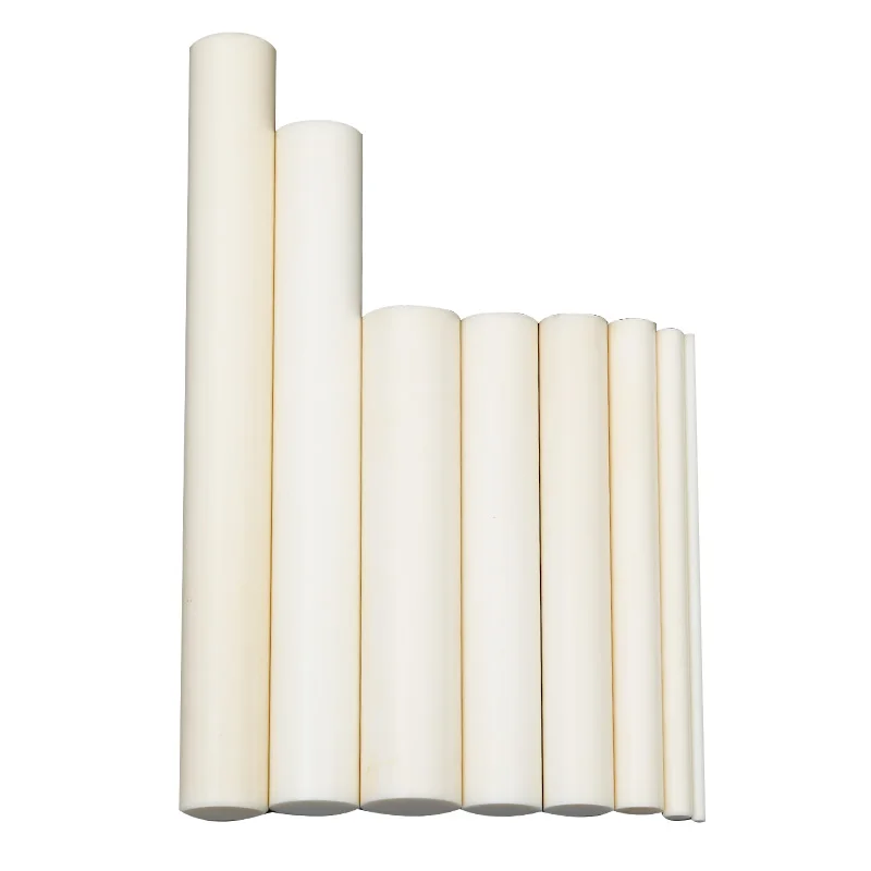 

95% 99% Alumina Ceramic Honing Rod CNC Machining Customized Sharpening Solid Rod MOQ 10pcs