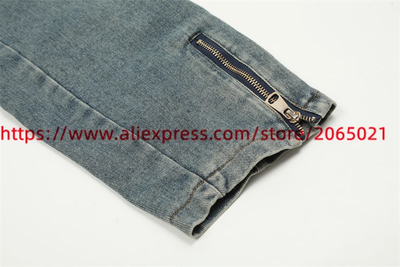 Giacca di Jeans in Denim bountry Kapital ricamata per uomo donna blu Denim abbigliamento Vintage top Coat