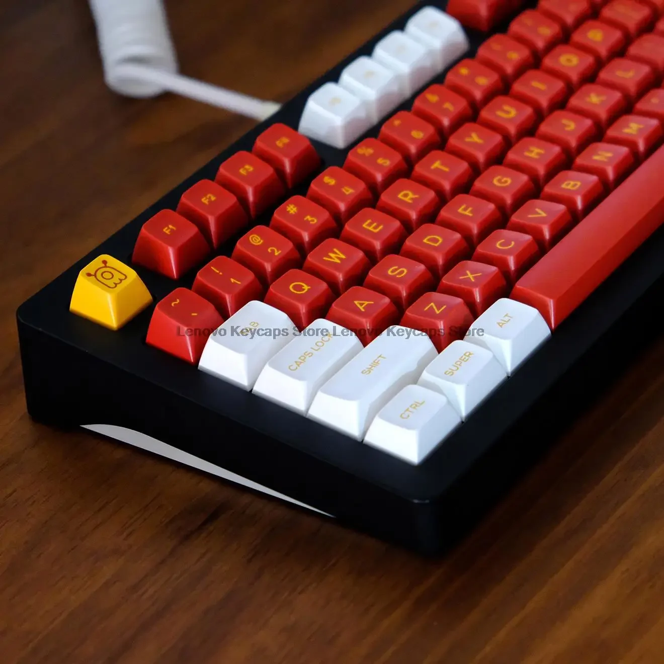 

160 Keys SA Keycaps EVA White Red GMK Keycap PBT Double Shot ISO Key Caps For Mx Switch Mechanical Keyboard Key Caps SA Profile