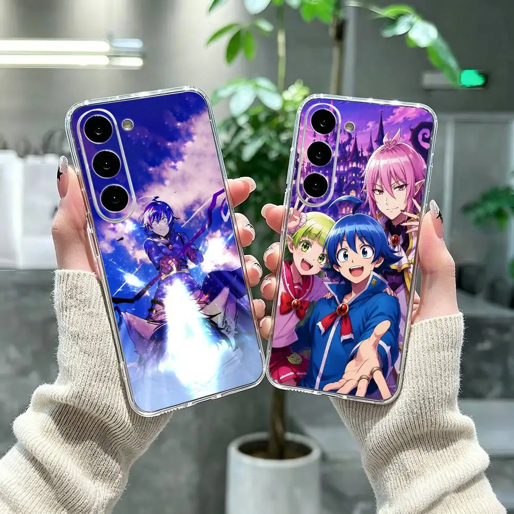 hot W-Welcome to Demon School Iruma-kun Clear Hard Phone Case For Samsung A71, A70, A52, A51, A40, A30,Transparent Cover