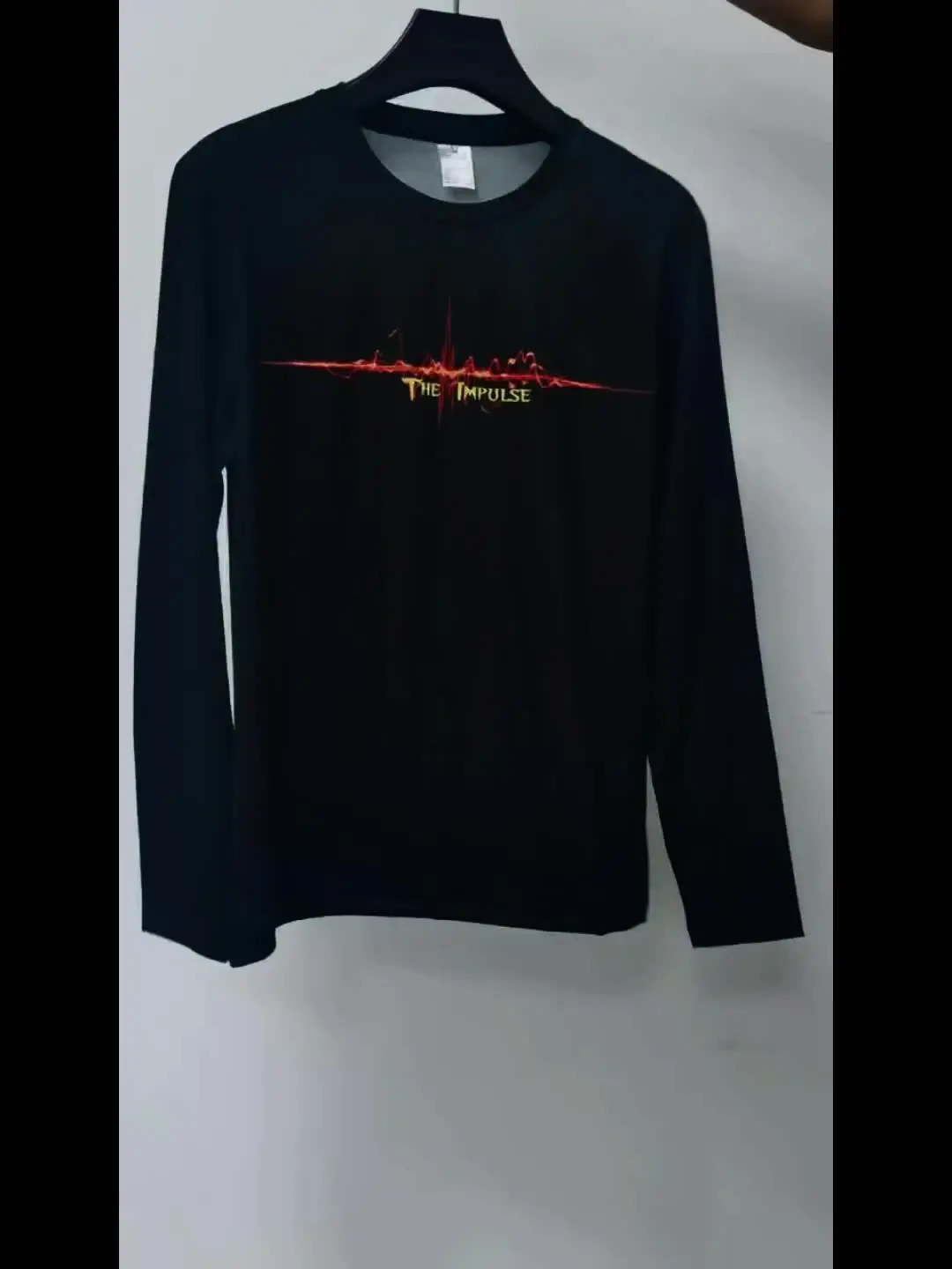 تي شيرت رجالي ثلاثي الأبعاد لتخطيط القلب وأكمام طويلة مطبوع كاجوال برقبة دائرية بلوفر للخريف والشتاء للارتداء اليومي في الهواء الطلق #5