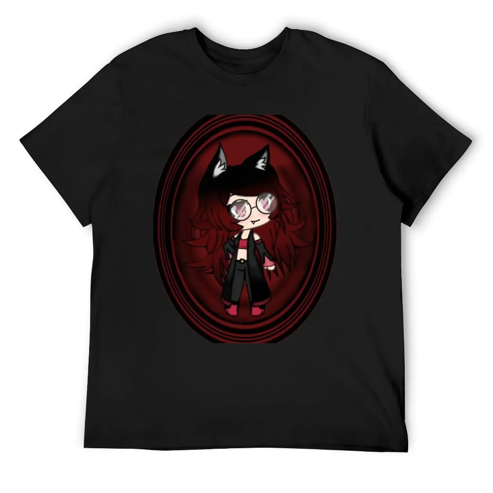 

Gacha life Portal Angel T-Shirt Blouse street wear luxury clothes men