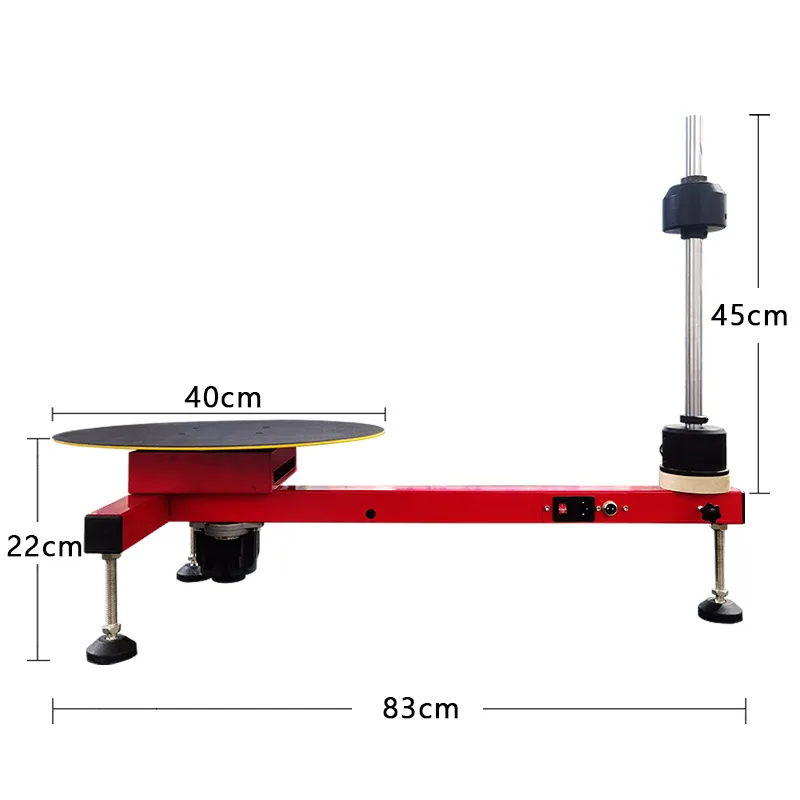 Electric Winding Film Wrapping Machine Semi-automatic Stretch Film Wrapping Machine Packaging Machine Express Logistics Packagin