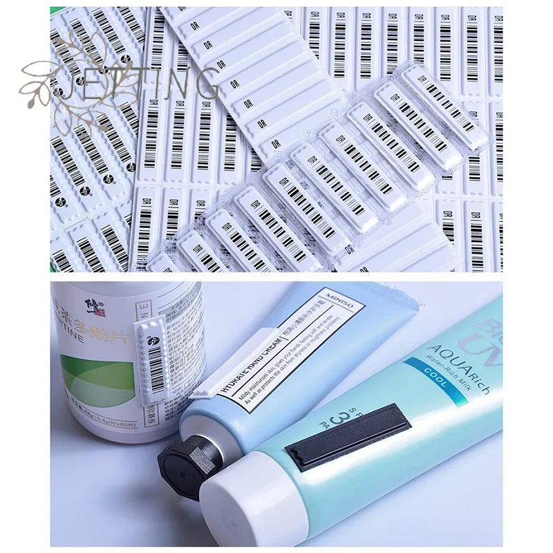 

Hot 108 Pcs Acoustomagnetic Anti-theft Label Clothes Labels Stickiness Security Tags Sticker Heat Sensitive Plastic