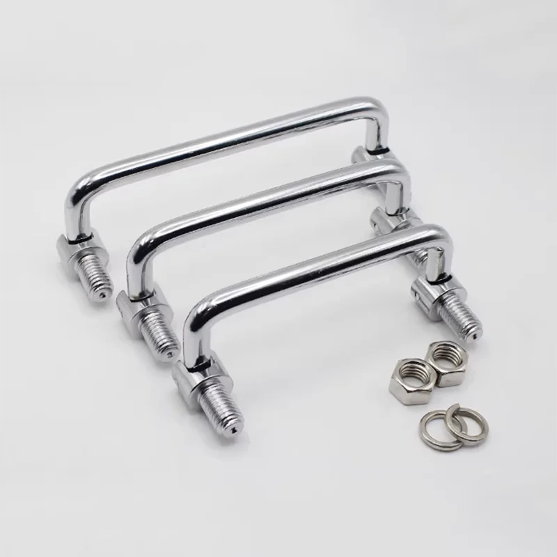 Picture 3: Modern Metal Hardware Bag Furniture Case Spring Handle Industrial Movable Toolbox Cabinet Handle