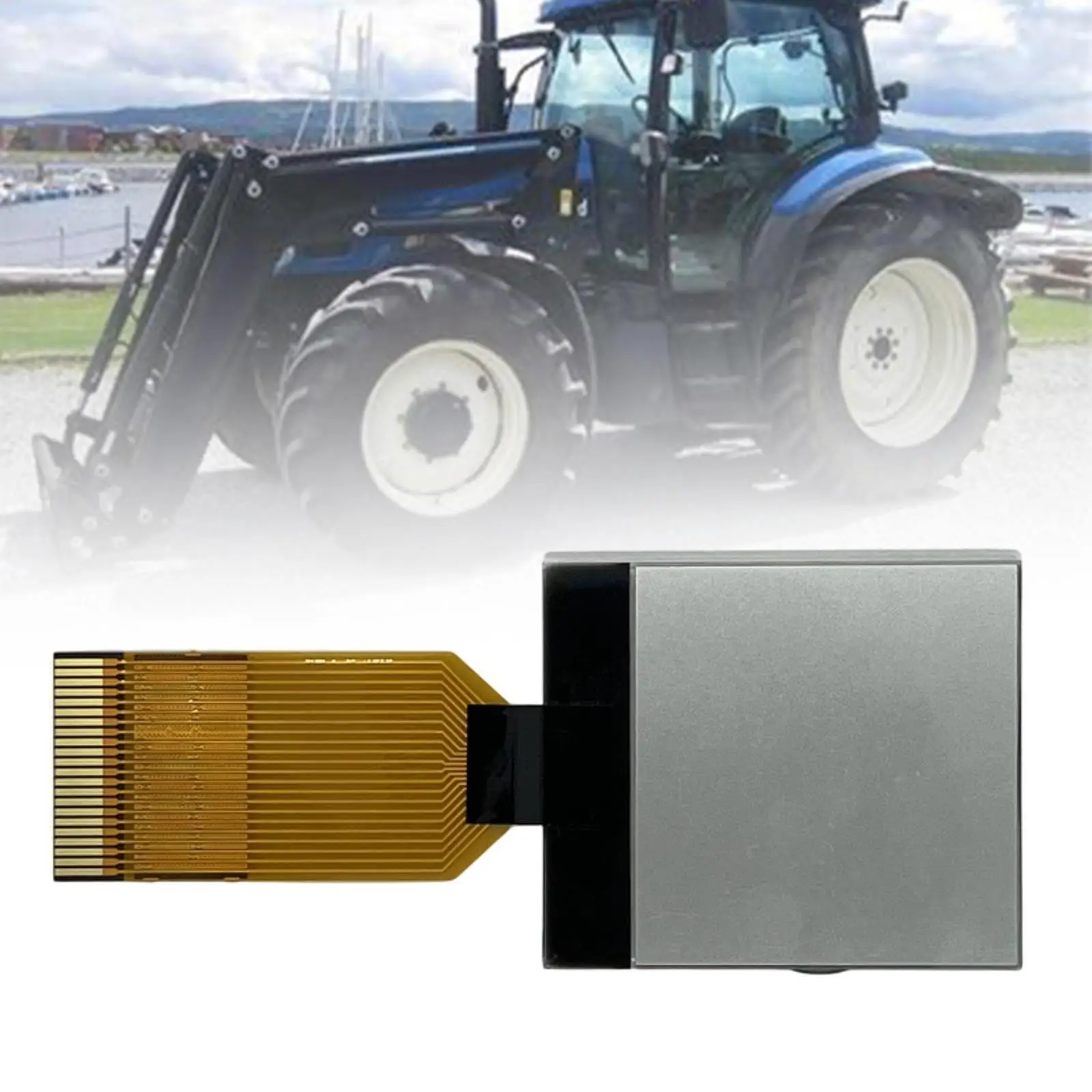 

Dashboard LCD Display Screen Repair Replace Accessory 47125844 for New Holland Tractor TSA Series T60 T70 Series Tla Series